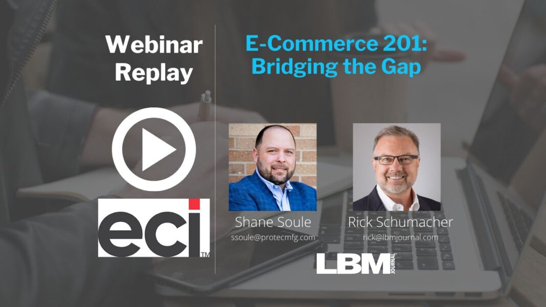 Soule replay 04.20.21 eCommerce 201 - Bridging the Gap