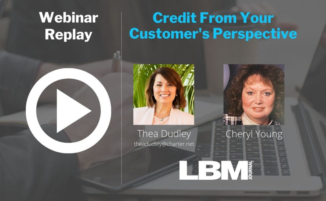 Dudley replay 05.11.21 Credit From Your Customer's Perspective