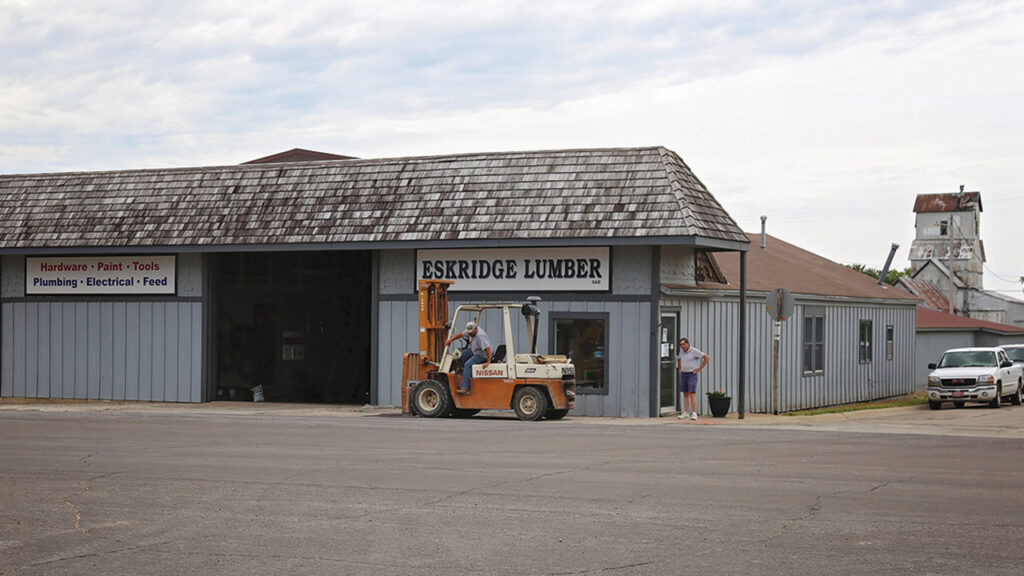 Small Kansas town rallies behind its lumberyard