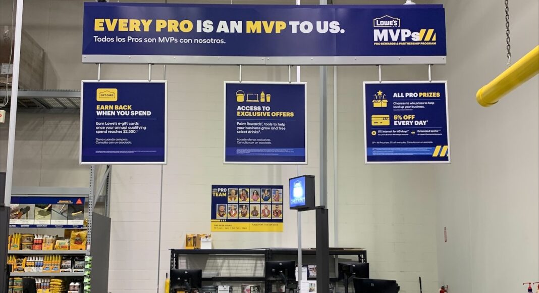 Lowe's launches enhanced pro rewards program
