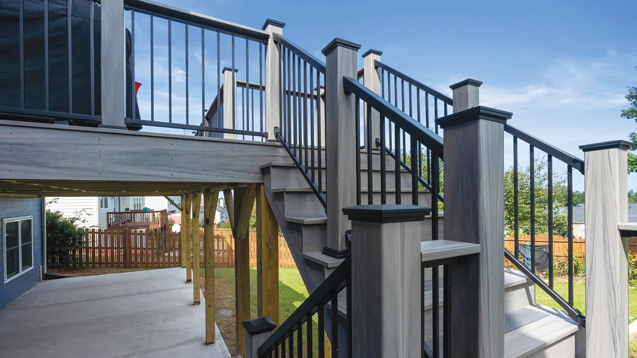 Deck stairs configurator