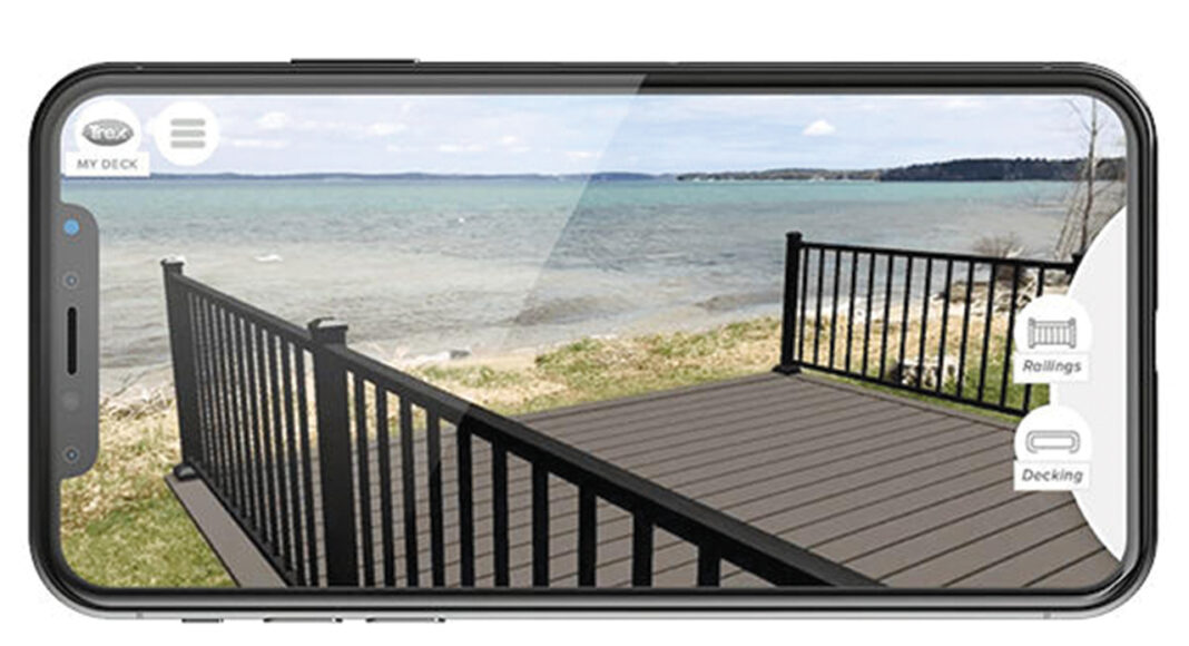Trex Augmented Reality Decking and Railing Visualizer