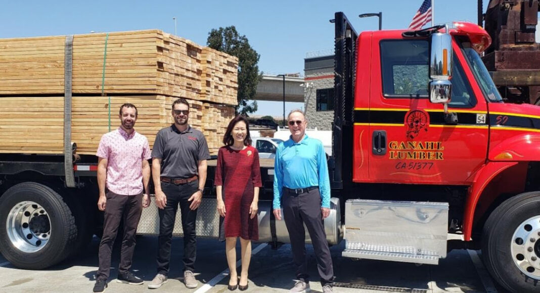 NLBMDA, WCLBMA and Ganahl Lumber host Congresswoman Michelle Steel