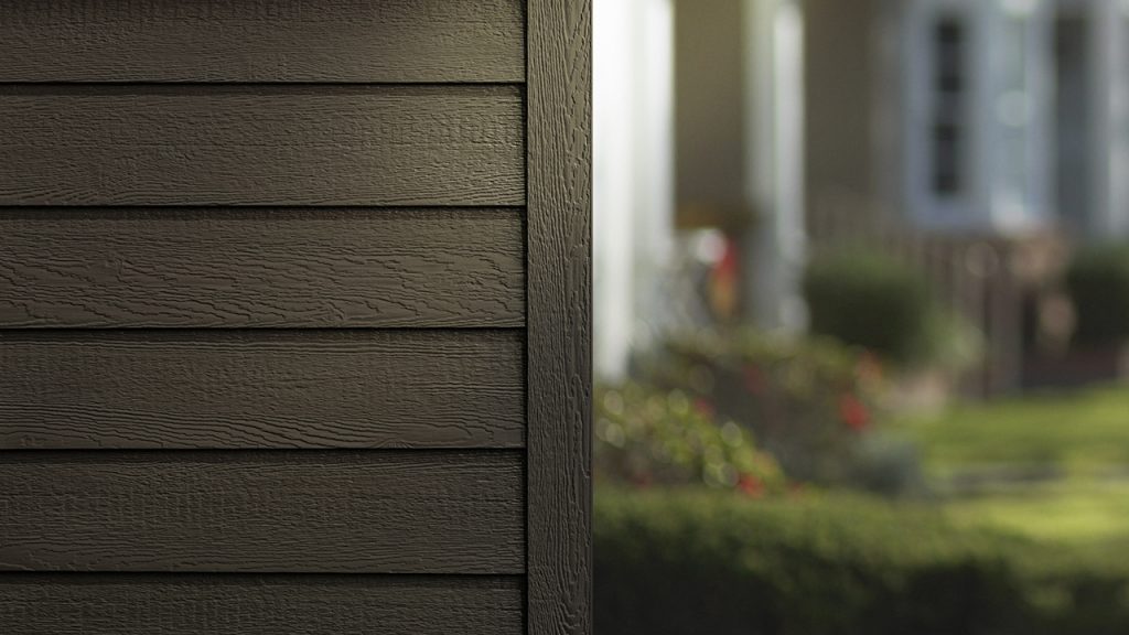 Diamond Kote rabbeted trim and corners eliminate need for caulk