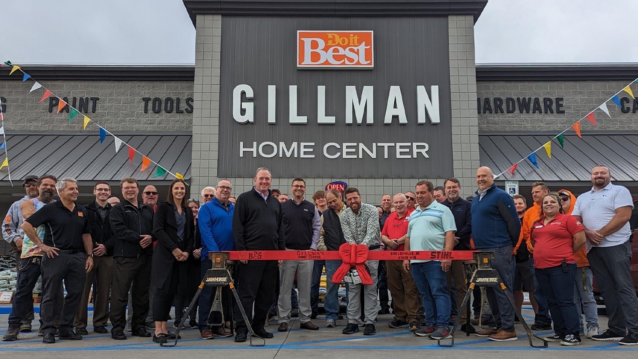 Gillman Do it Best Home Center celebrates new Shelbyville location
