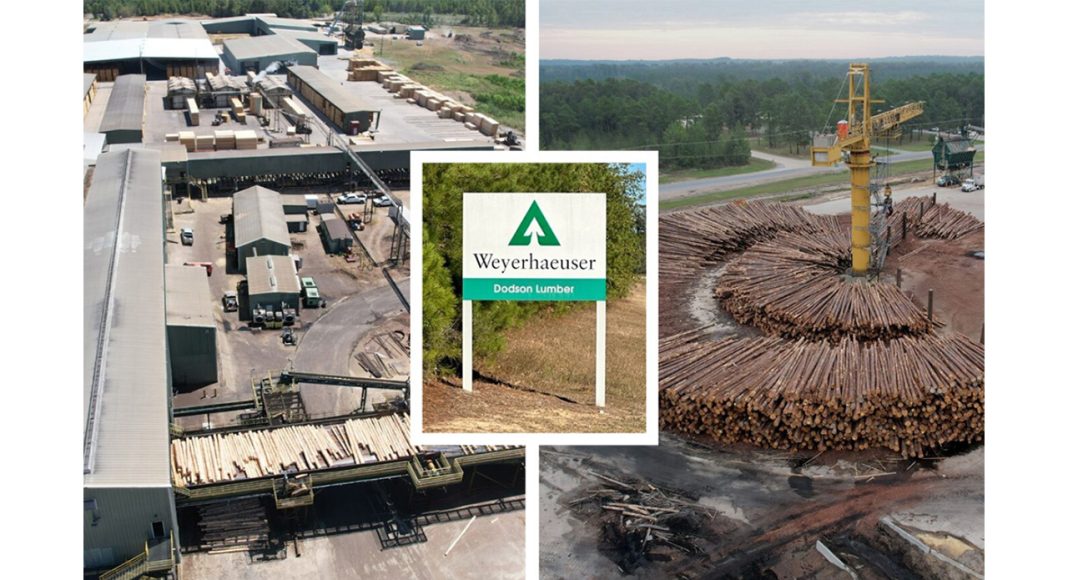 Weyerhaeuser announces 96.2M project at Dodson Lumber Mill